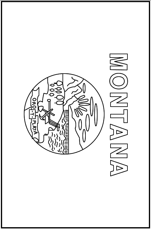 montana state bird coloring pages - photo #28