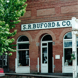Buford Store. Property of the Montana Historical Society Photograph Archives. Material may be protected by copyright law (Title 17 U.S. Code)