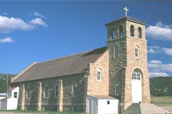 Fort Belknap church