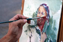 Artist Painting