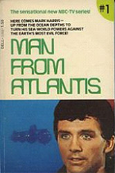 Patrick Duffy, Man From Atlantis 1970 book cover