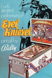 Evel Knievel jumping cars