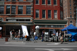 Filming in Butte