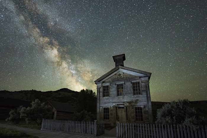 Masonic Lodge and Schoolhose,Bannack