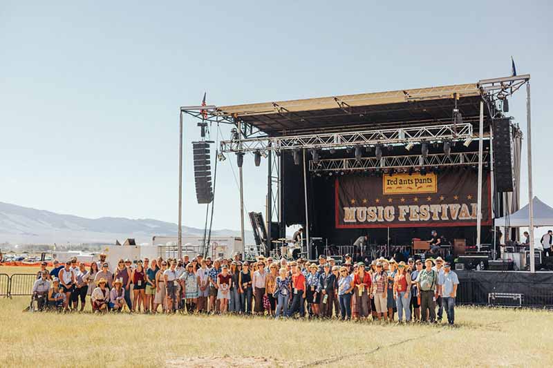 Red Ants Pants Festival Stage