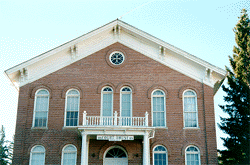 Madison County Courthouse in Virginia City.