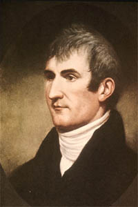 Portrait of Meriwether Lewis, by Charles Wilson Peale