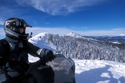 Snowmobiling